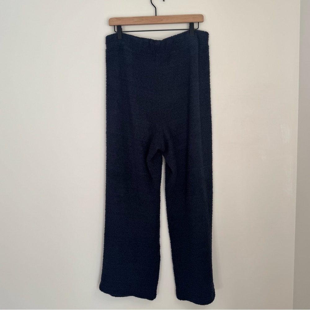 Gap Navy Blue Cozy Teddy Pajama Lounge Set Size Large - Picture 6 of 7